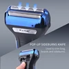 Kemei Multifunctional 3 In 1 Electric Foil Shaver Rechargeable Cordless Hair Clipper Beard Nose Hair Trimmer Razor Grooming Kit 4