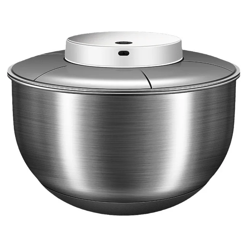 Automatic Electric Salad Spinner Food Strainers Salad Making Tool Multifunctional Vegetable Washer Vegetable Dryer Mixer