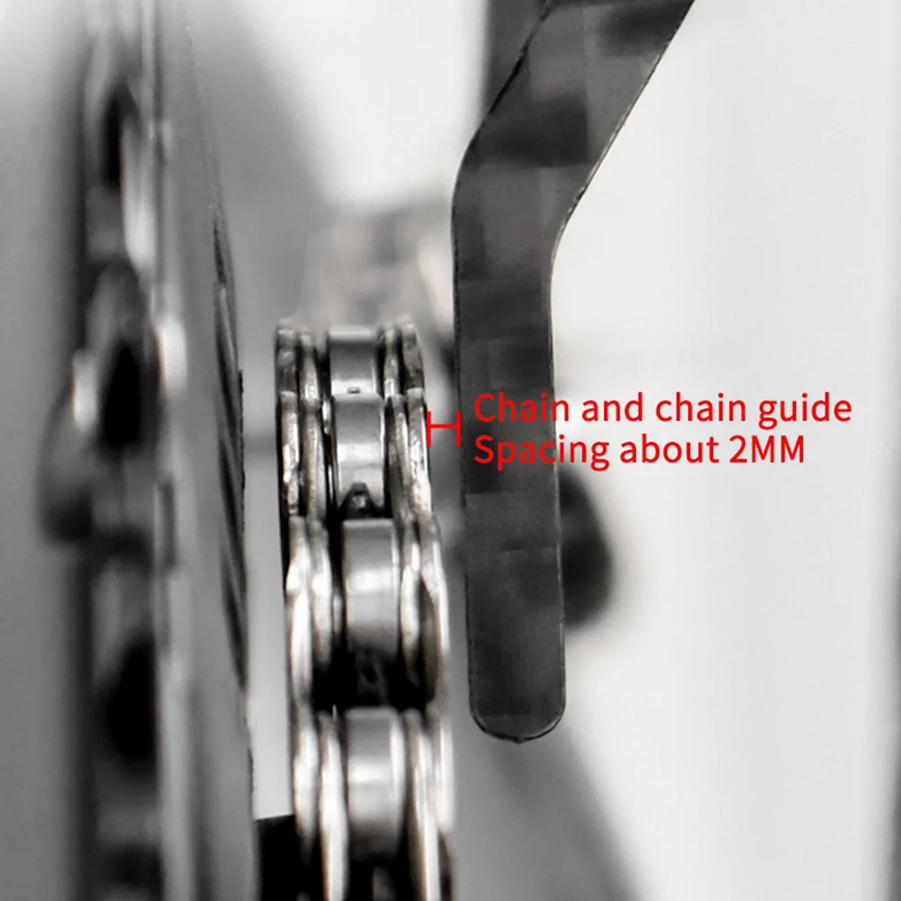 Carbon Fibre Road Bike Chain Stabilizer Anti Drop Tool