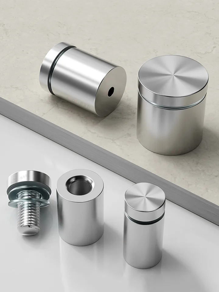thumbnail image 2 of Stainless Steel Glass Standoffs For Stairs Railing - Sunda 2 of 12