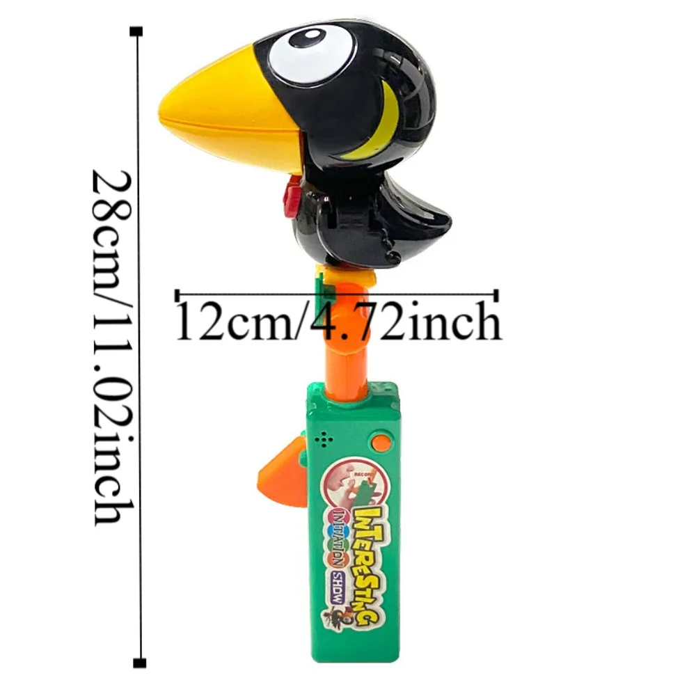 Educational Talking Record Electric Talking Parrot Repeats Imitate Talking Crow Toy Animal Funny Speaking Birds Baby 6