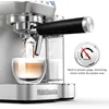 Espresso Machine 20 Bar, Cappuccino Machine with Automatic Milk Frother, Latte Machine with Pressure Gauges for Home Present 3