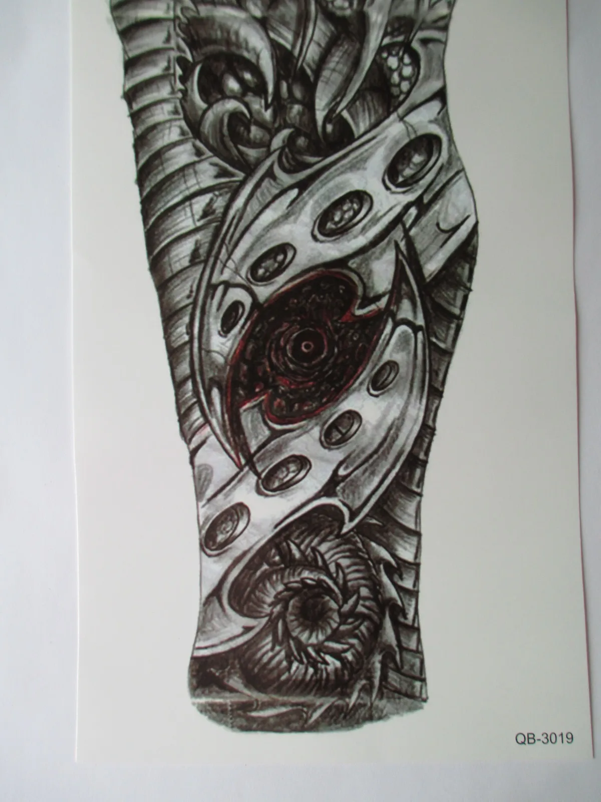 Augen des Drachen Große temporäre Tattoo-Aufkleber Männer voller Arm Bein Fake Transfer Tattoo Sexy Produkte profiliert Tatuagem Temporaria – Detail 3