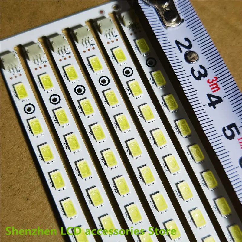 Barra de Luz Led para Retroiluminação de tv para lg 42le4500 42le4600 Hisense Led42k11p Haier Le42h300 T420hw07 v5 42t0905b 52leds 472 mm 100 - Image 4