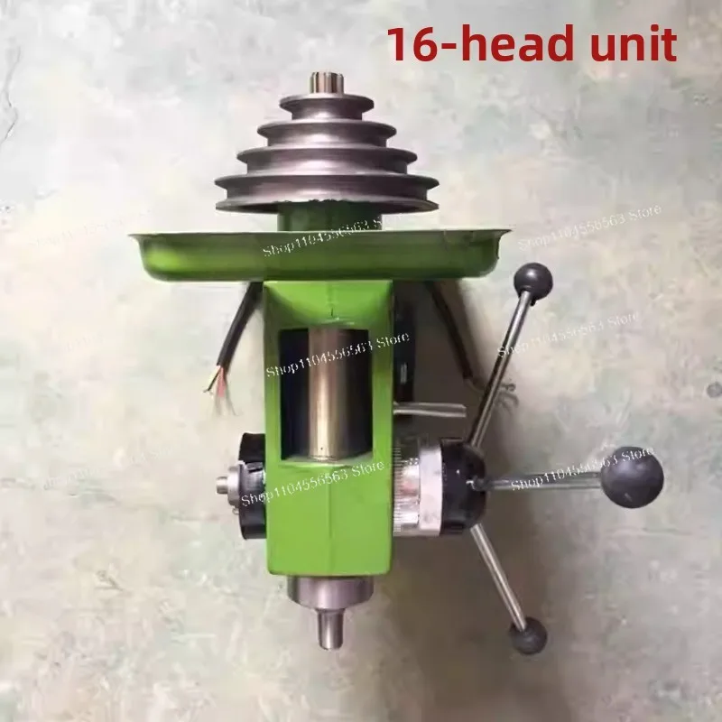 16/20mm Drill Chuck Accessories - Drill Head Assembly with Pulley, Spindle, and Handle Switch