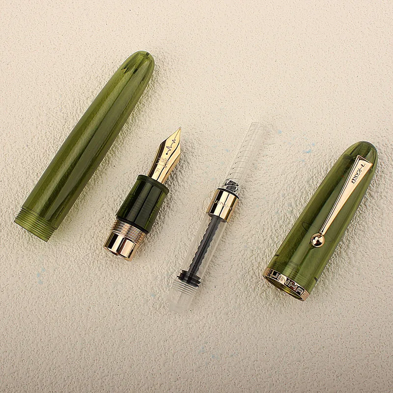Jinhao 9019 , Ķ׶ , ø ׸  跲,  Ʈ Ʈ, F0.5mm , 40 