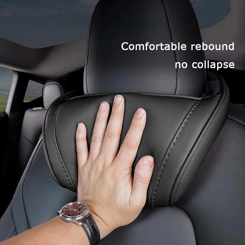 Car seat headrest Auto s Model Y seat headrest Neck pillow suitable for Model3 ModelX car interior