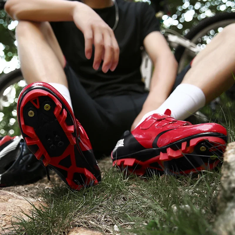 Outdoor Bike Cycling Shoes Men Road Bicycle Sneakers Woman Professional Racing MTB Breathable Self-Locking Sports Cleat Shoes
