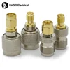 Connector TNC to SMA Adapter Male plug & Female jack RF Coaxial Adapter Test Converter Brass 50ohm Straight Wire Terminals TNC 1