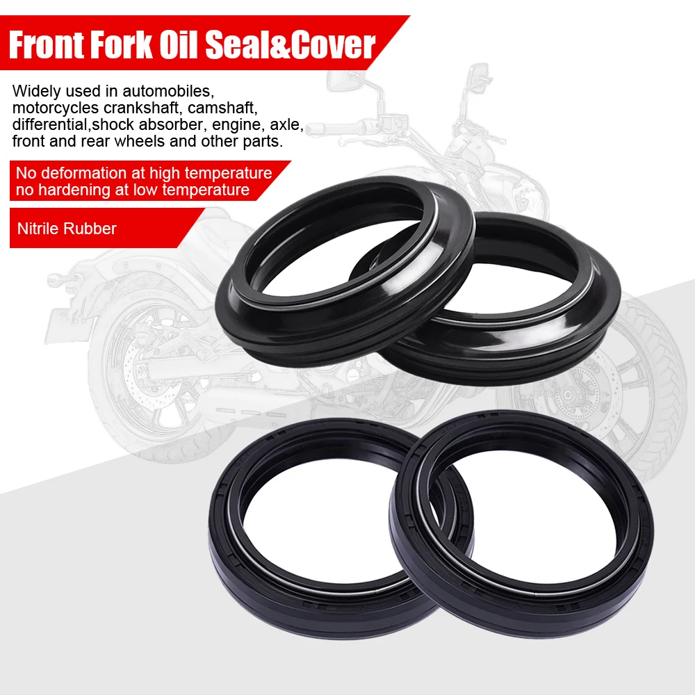 

41x53x8 41 53 41*53 Front Fork Damper Oil Seal Dust Cover For MOTORHISPANIA RX125 MH7 KN1 125 RX50 RX 50 R 125 PAIOLI FORK RX50R