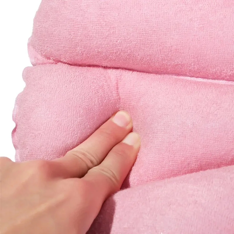 Bath Pillow 1pcs New Soft Fan-shaped Inflatable Bath Pillow Neck Support with Suction Cups Spa Cushion Pillow Bathtub Cushion bath pillow