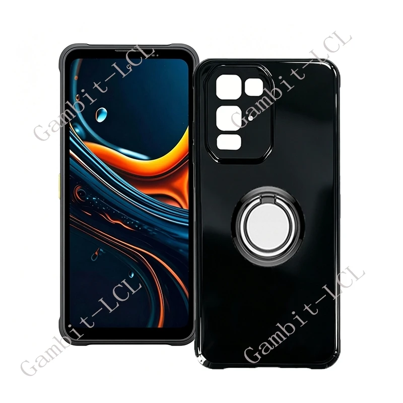 Enhanced Product Title:  
Durable Back Ring Holder Phone Case with TPU Soft Cover