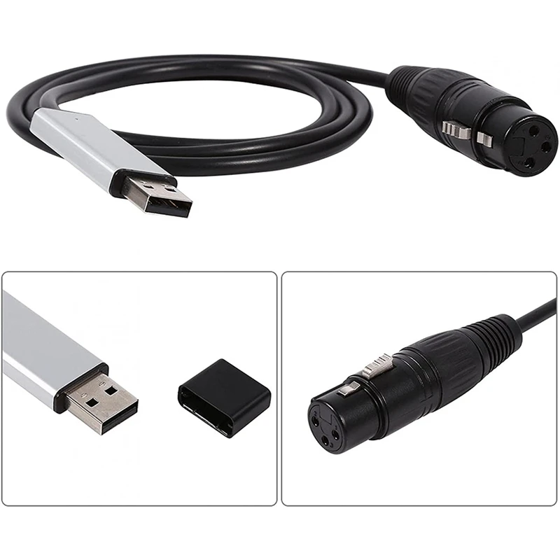 JHD-USB para dmx interface adaptador dmx512 controlador de iluminação palco do computador dimmer usb led interface dmx512 com cd