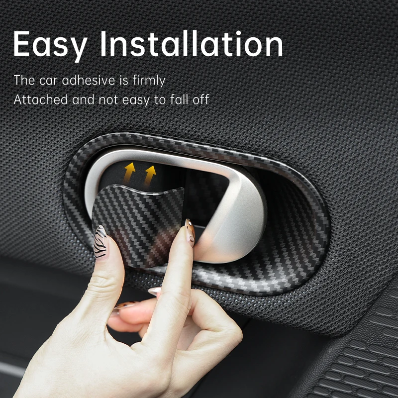 Car Inner Door Handle Bowl Cover Trim Decoration Shell For Mini Cooper F65 F66 F67 2024 2025 Fuel Version Interior Accessories 6