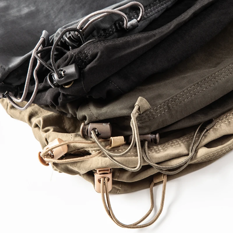 Trendy functional style detachable shorts for spring and summer thin and versatile straight leg men's multi pocket workwear pant 5