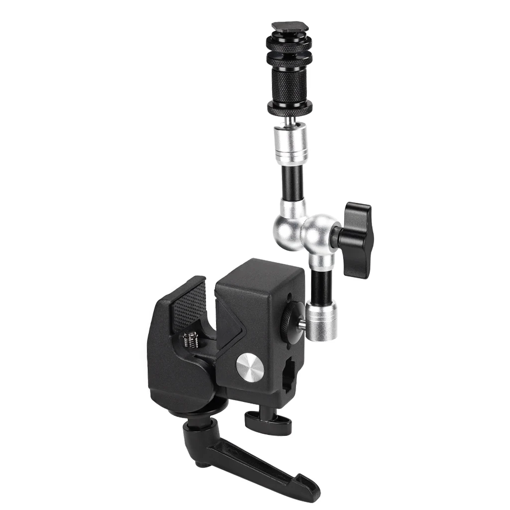 DSLR-Kamera-Klemmhalterung für Fahrrad- und Motorradlenker, Super-Klemmhalter, Magic Arm Verlängerungshalterung für GoPro DJI OSMO Insta360 – Detail 23