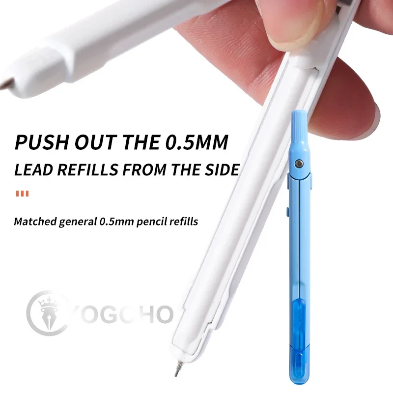 Drawing Compass Compass Lead Refills M&G School Compass Colorful Stationery Student Drawing Compass refills math set drafting Drawing Tools Geometry Set