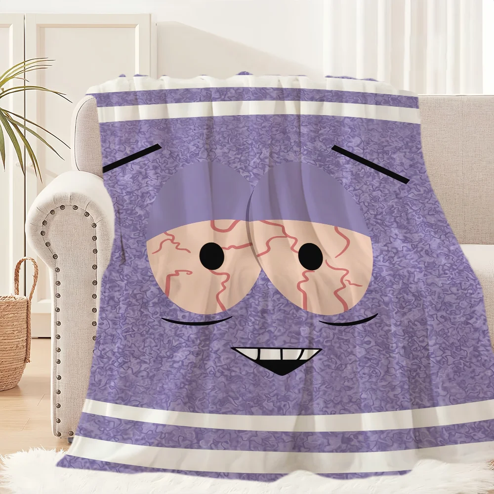 Cartoon Funny Blanket Plush Nap Sofa rug for Living T-Towelie Room Warm Office Bedroom Birthday Home Travel Kid Gifts 6