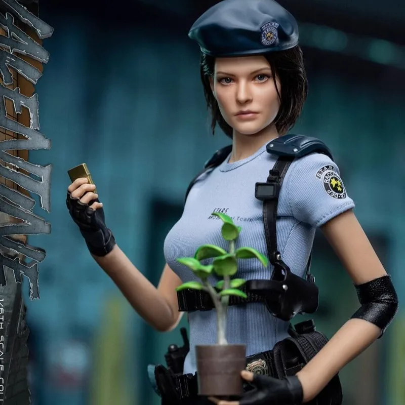 재고 있음 SWTOYS 1/6 스케일 FS069 레지던트 이블 질 발렌타인 애니메이션 액션 피규어 모델 인형 장난감 취미 수집품