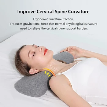 Cervical Pillow, Memory Foam Contour Pillow, Bed Pillows for Side Sleeper Ergonomic Orthopedic Sleeping Pillow, Neck Pillow 6