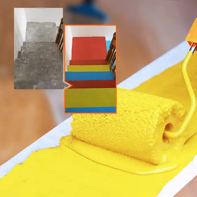 Epoxy Acrylic Concrete and Garage Floor Paint Waterproof Interior Exterior Cement Water-Based Epoxy Floor Paint