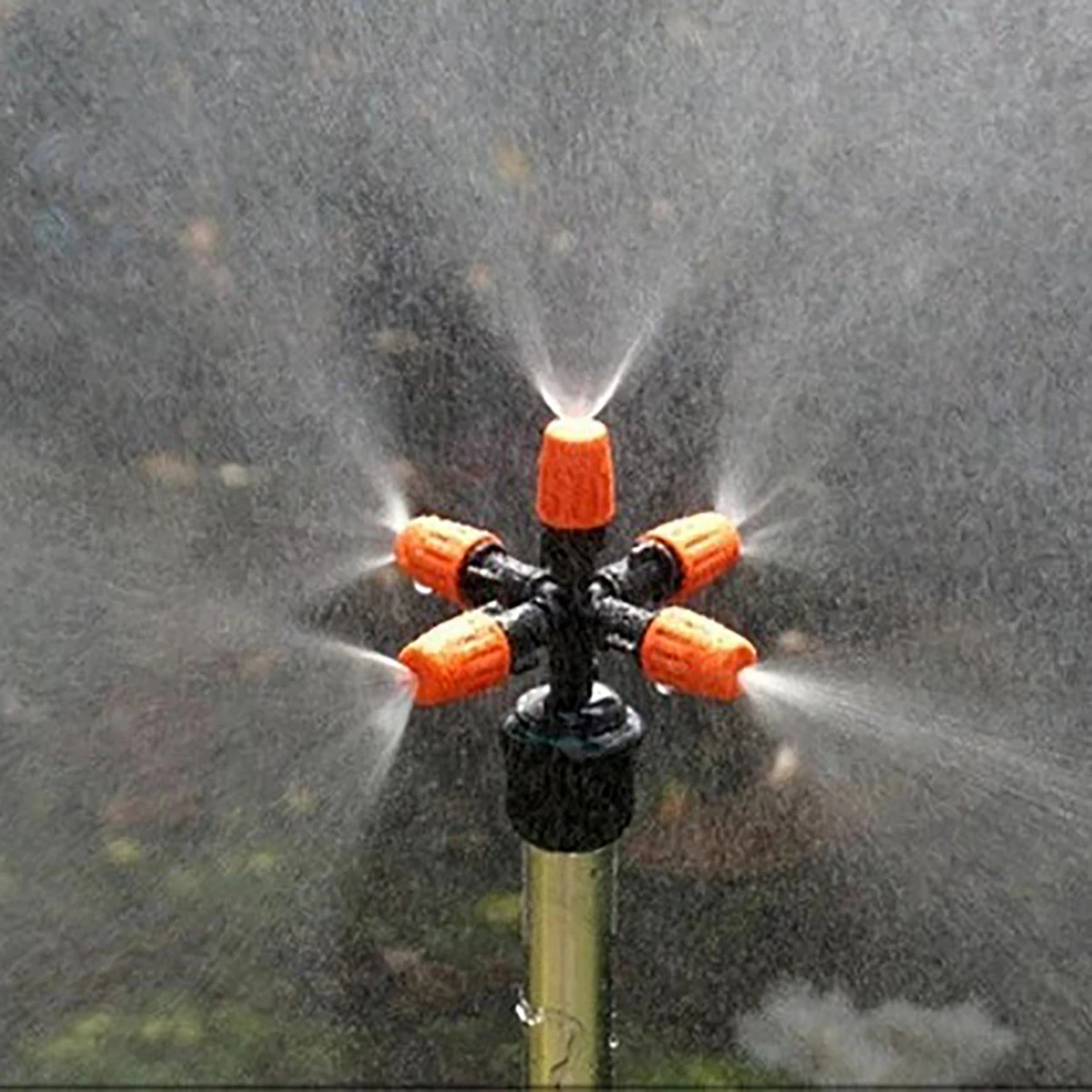 3Pcs/Pack Five-Head Atomized Nozzle Garden Irrigation Flower Watering Landscaping Greenhouse Agricultural Dust Removal Cooling garden sprinkler air pump sprayer watering nozzle misting nozzles water sprayer garden spray nozzle garden sprayer atomizing sprayer hose spray nozzle