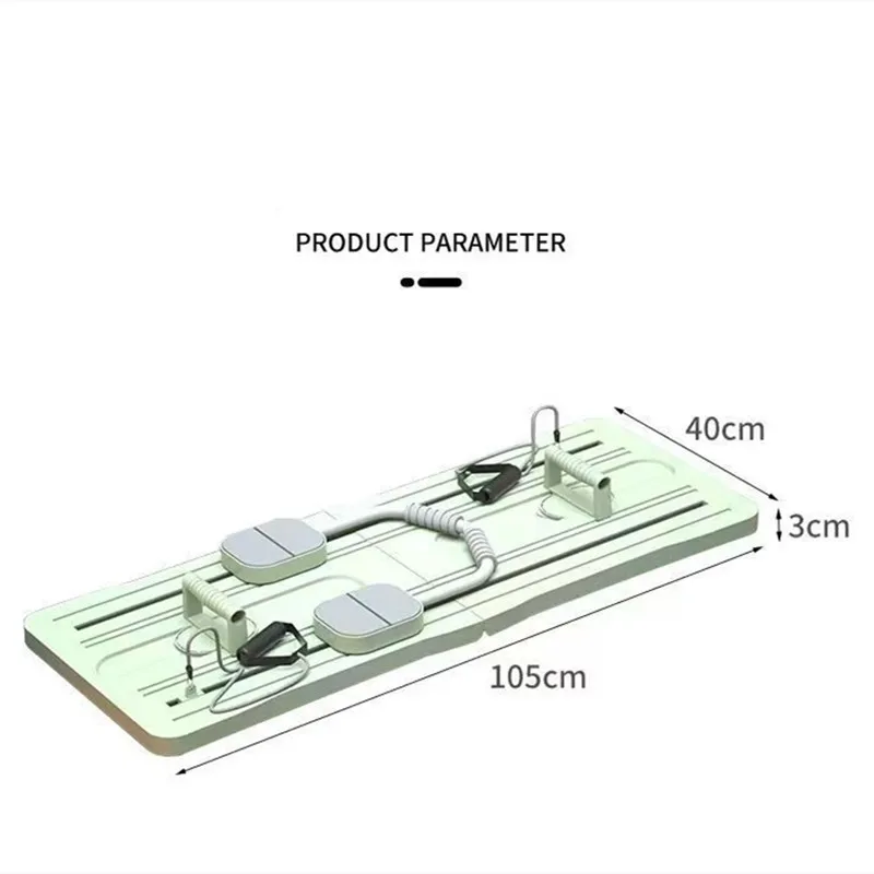 Multi Functional Six In One Healthy Belly Plate Automatic Rebound Wheel Home Exercise Abdominal Muscles Vest Line Fitness Board