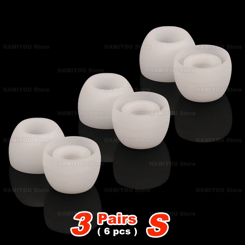 Silicone Noise Reduction Earbud Tips - Soft and Comfortable Replacement Earplugs