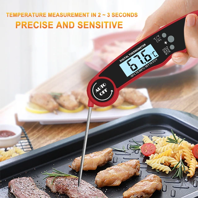 Digital Kitchen Thermometer Barbecue BBQ Food Thermometer Water Cooking  Grill Meat Thermometers Dinning Household Gauge
