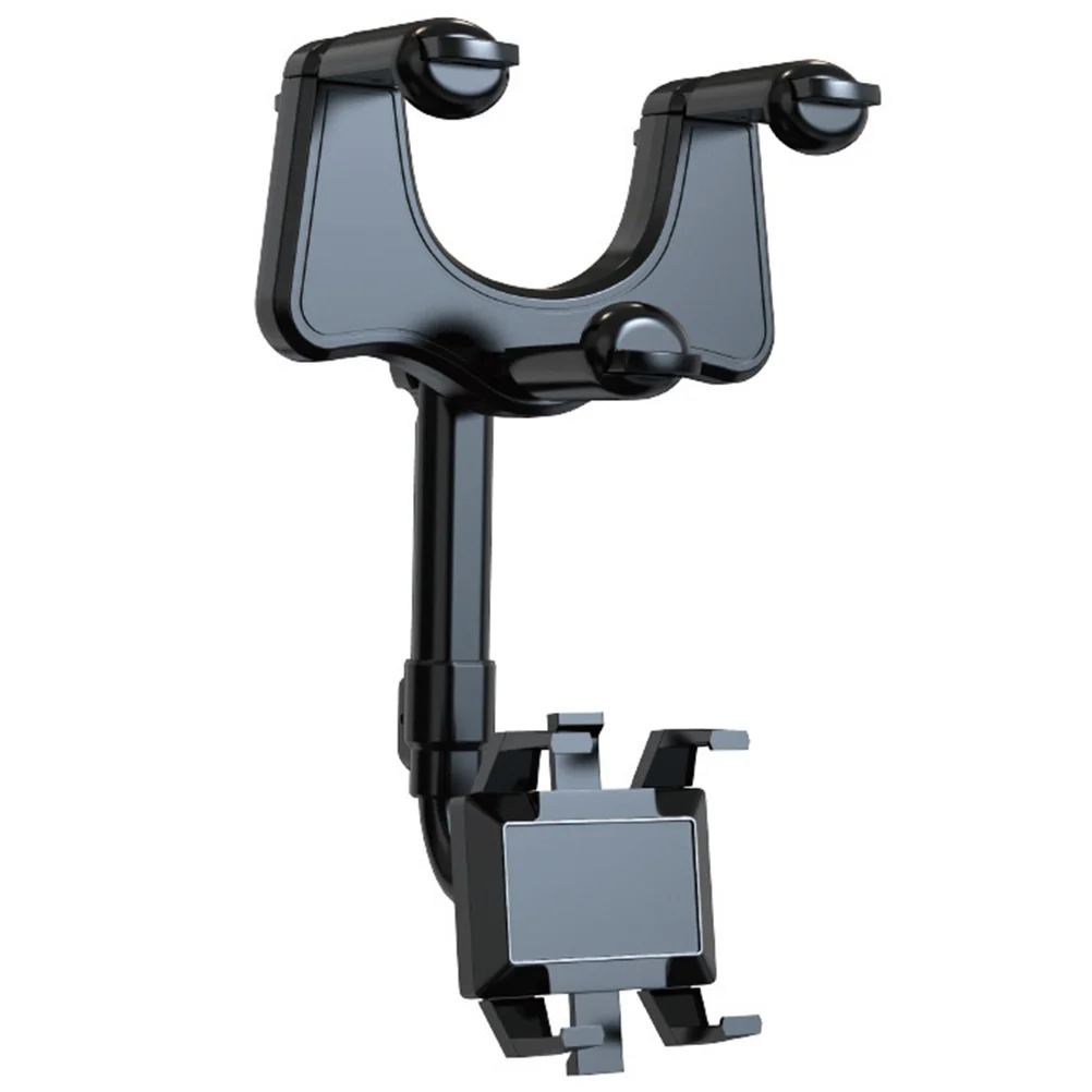 

Car Phone Holder GPS Rack Bracket Rearview Mirror Mount Pu Glue Support Dashboard