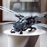 2024 new Dune Royal flapping wing aircraft 10327 assembled building blocks helicopter fighter aircraft children's toy birthday g 1