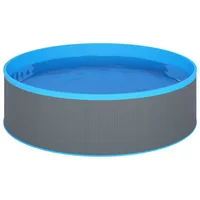 Piscine hors sol avec skimmer suspendu et pompe intégrée pour les familles – structure en acier avec revêtement en PVC – installation et entretien faciles 7