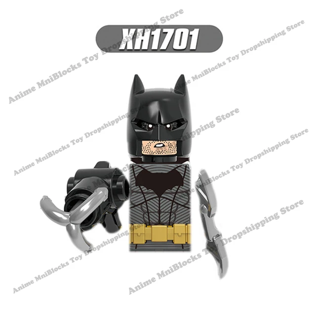 Movie Batman The Joker Harley Quinn Wonder Woman mini action toy figures building blocks Assemble bricks kid gifts WM6080 WM6100 XH1701