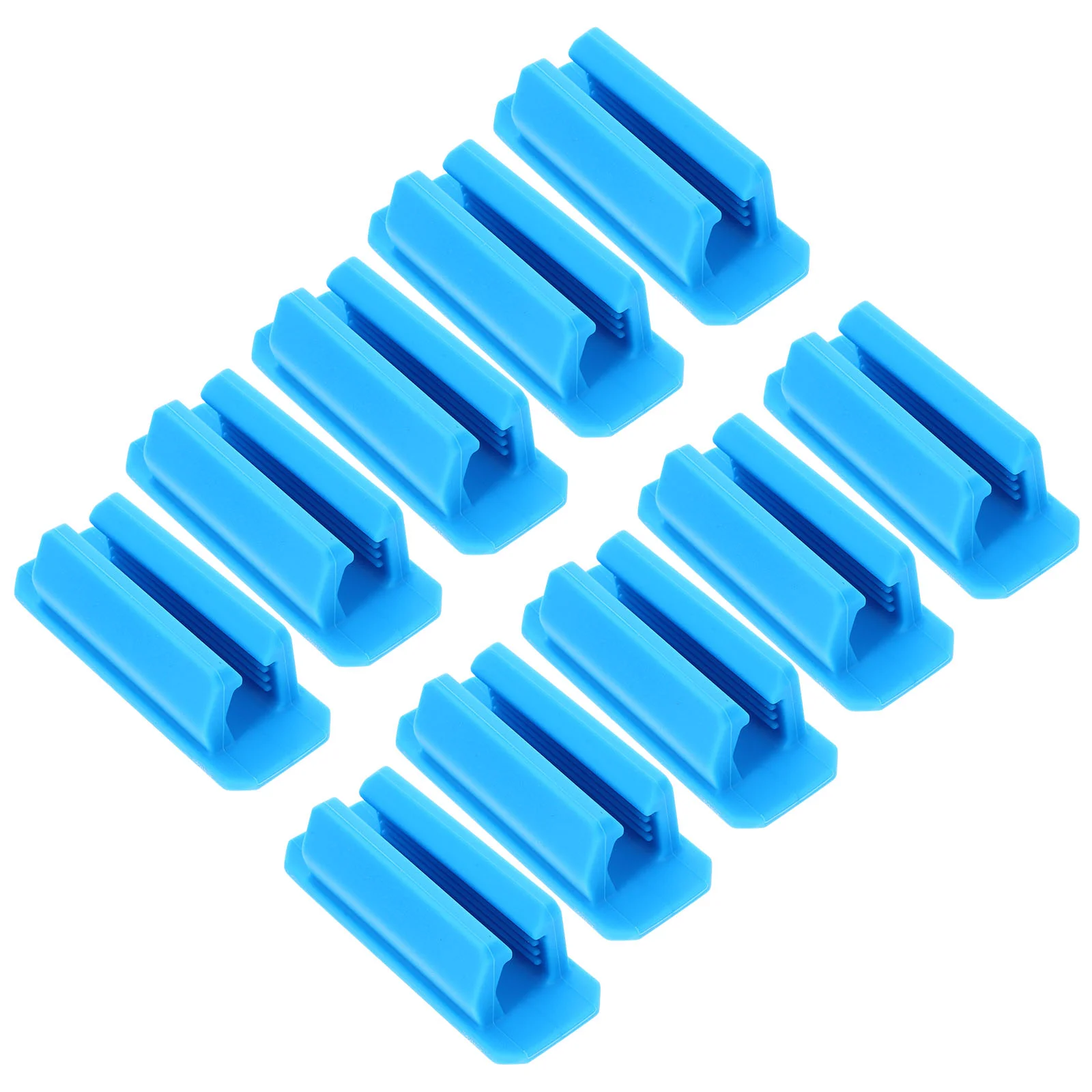

10Pcs Pen Holders for Desk Adhesive Pen Holder Clip Desktop Pen Clips School Stationery
