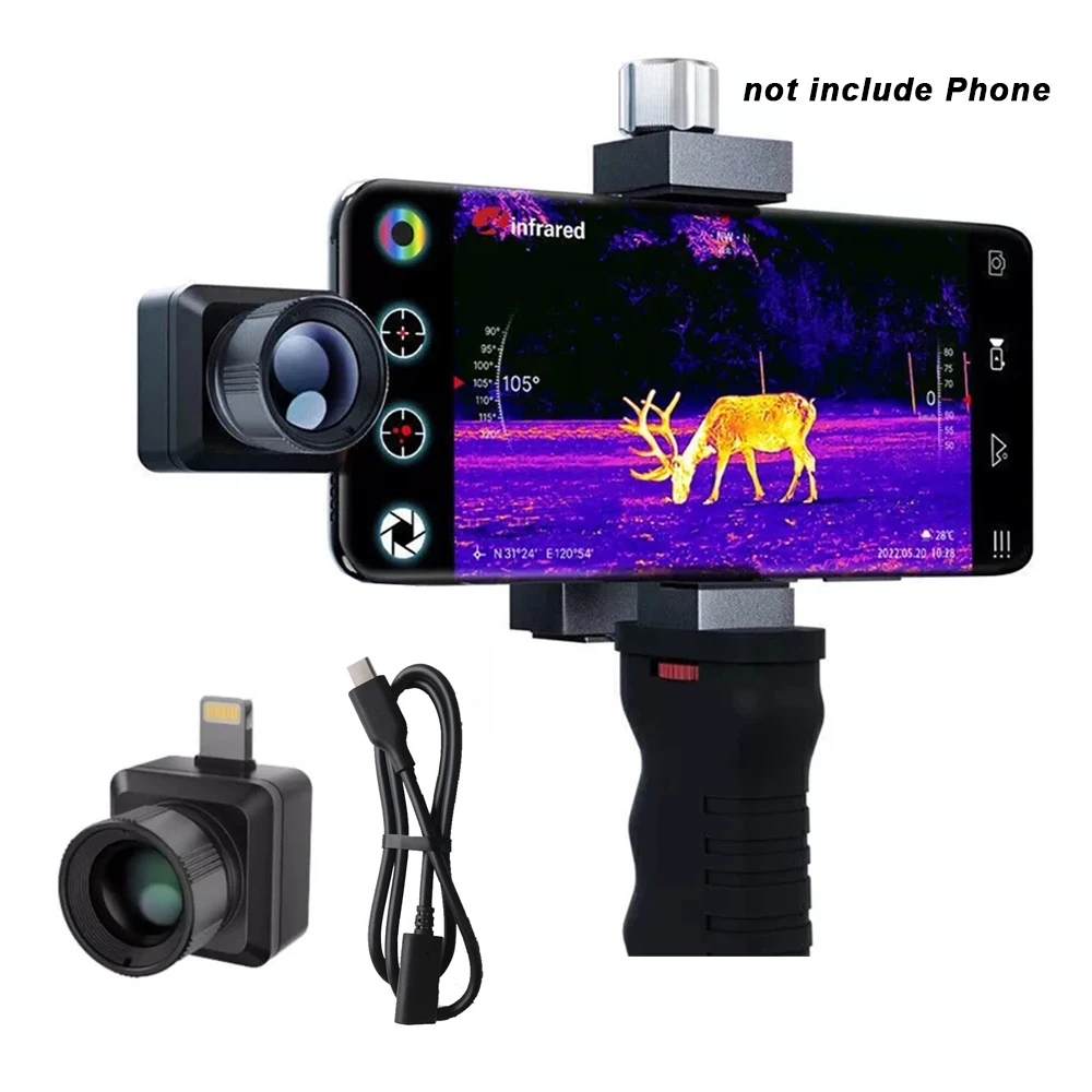 InfiRay T2 PRO iPhone/iOS対応 ライトニング/USB-Cポート接続