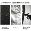 Waterproof BBQ Grill Cover, Outdoor Rain Cover, Anti Dust Protector for Gas Charcoal Electric Barbe, 210D 3