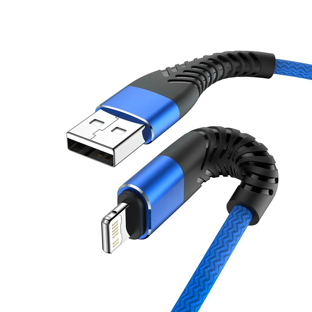 Premium Fast Charge USB Cable for Apple Devices - Long, Durable Data Charger Cord in Multiple Lengths
