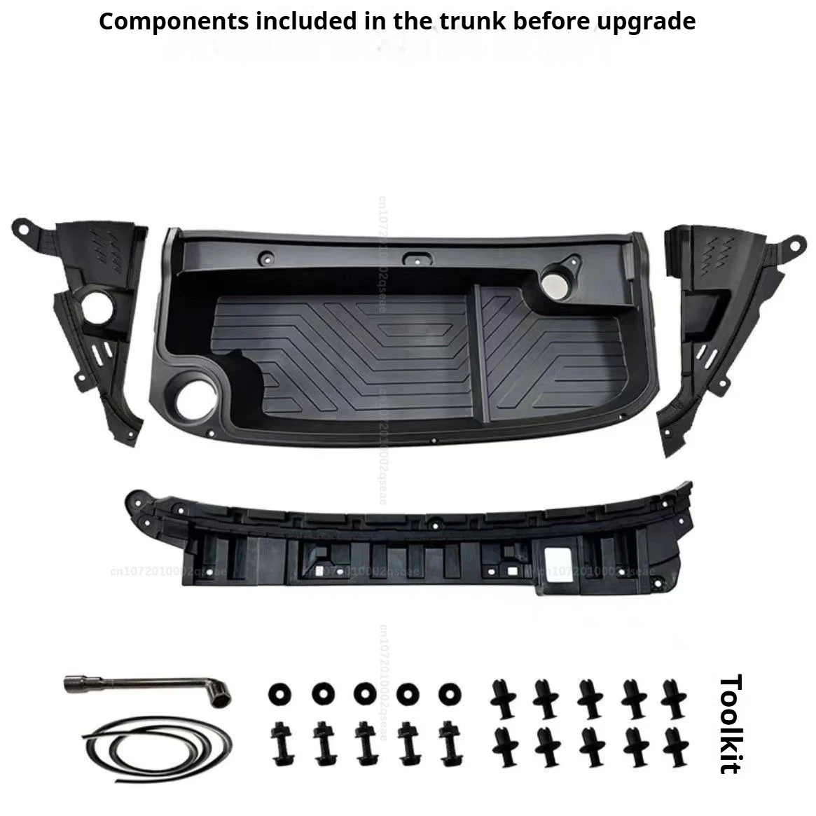 BYD Atto 3 / Yuan Plus Waterproof Frunk Storage Box view 5