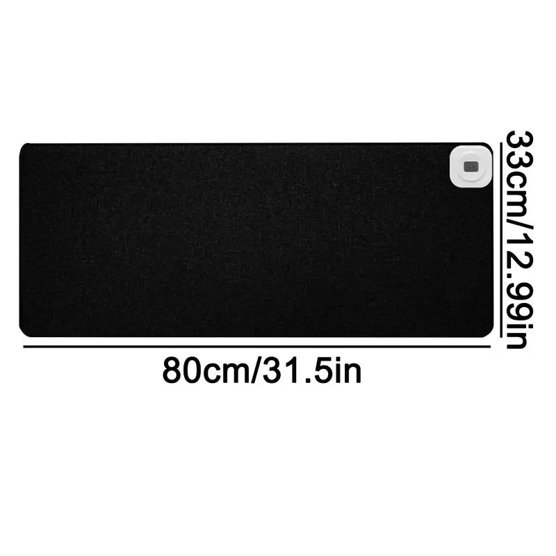 Electric Heated Desk Mat Adjustable Temperature Heating Table Mat USB Heated Thermostatically Digital Display Warm Desk heated pads