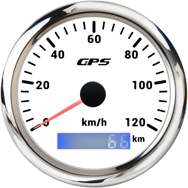 28€99 sur Compteur de vitesse 52mm 2in GPS pour bateau à moto 12V 24V -  Compteurs et instruments de mesure - Achat & prix