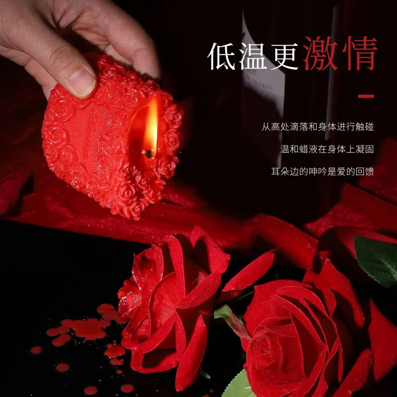 SMPropsLOVESexy Candle Couple Flirting Wax Drip Sex Toys Low Temperature Candles Adult Supplies