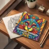 Mandala Animals Paradise Art Coloring Book 24 Page Gift For Birthday Party Relieve Stress Kill Time Graffiti Painting Drawing 4