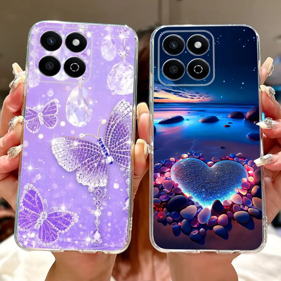 Luxury Marble Painted Soft Clear Silicone Protective Cover