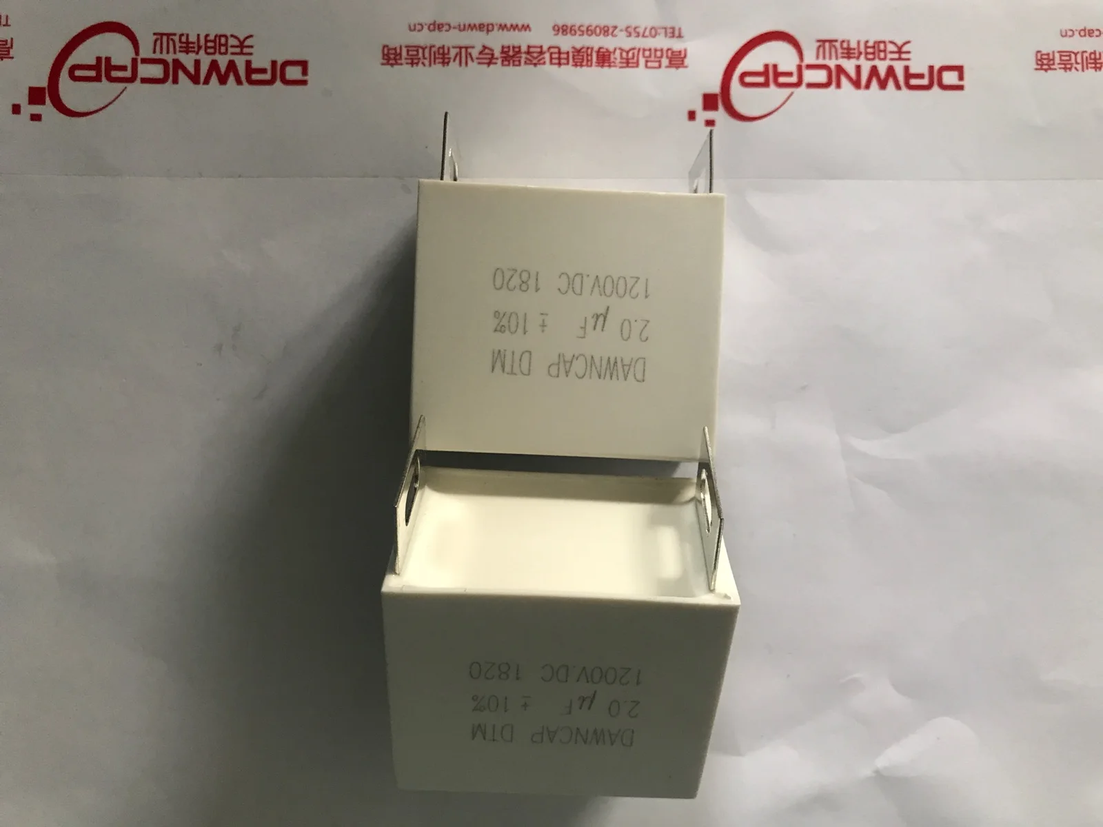 Dawncap 2 мкФ 1200V DC неиндуктивная стандартная Индуктивная лампа для источника