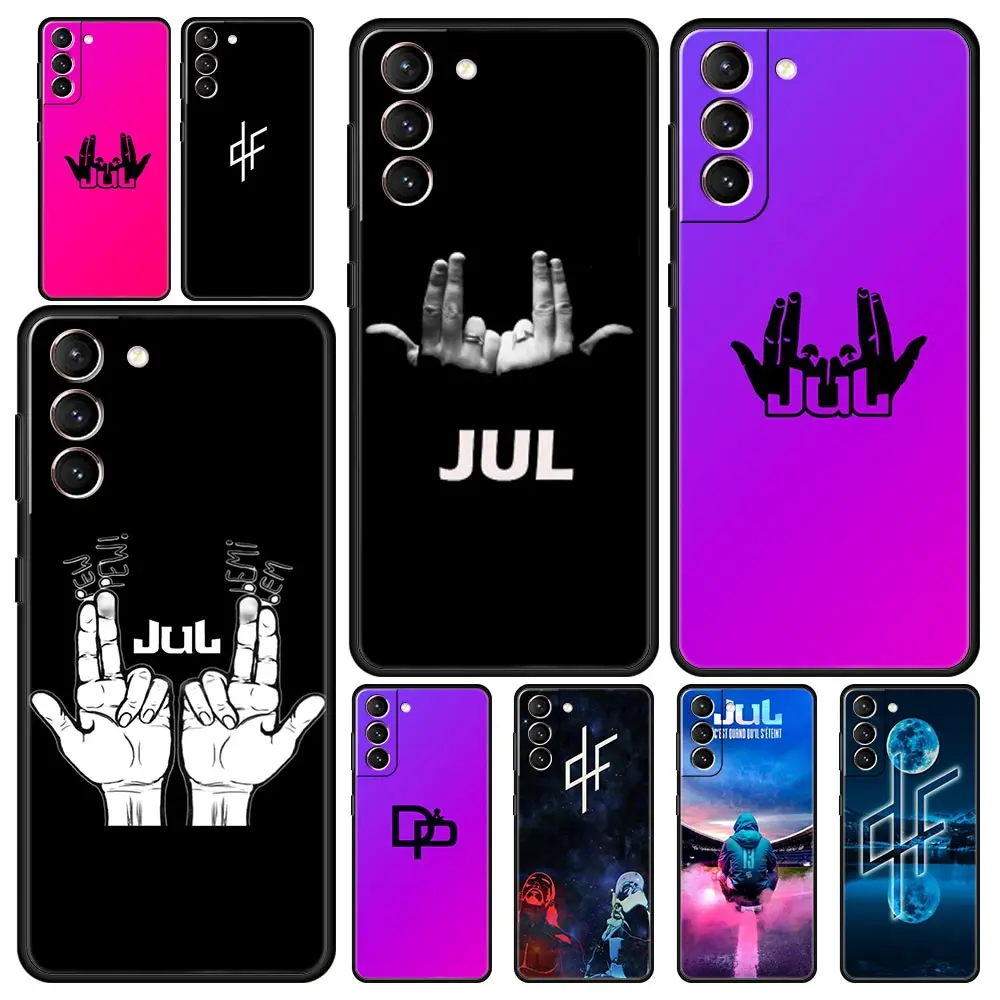 Soft Silicone Phone Case with JuL Rapper Design