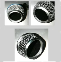 2pcs Microphone Protective Inner-Foam For Shure SM58 SLX24 PGX24 PG58 BETA58A Mic Cover Studio WindScreen Sponge Microphone Cap 3