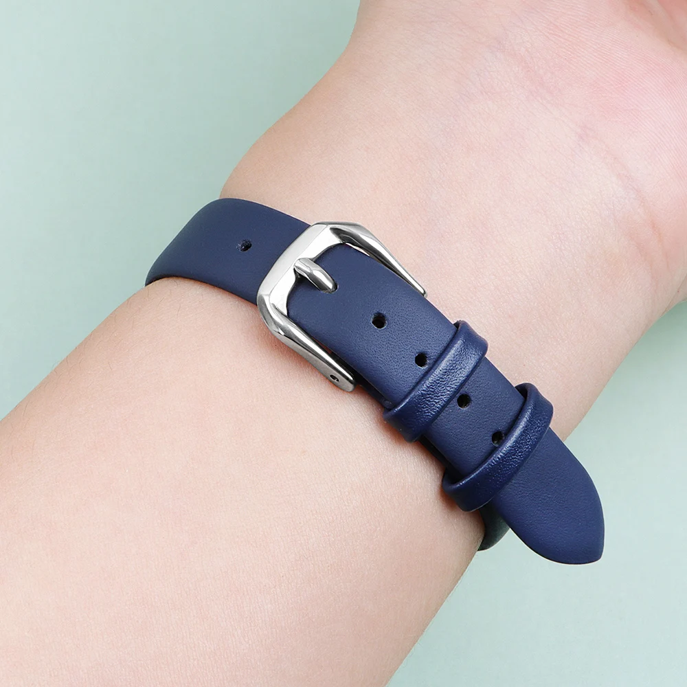 Premium Cowhide Leather Ultra Thin Soft Watch Strap Bracelet