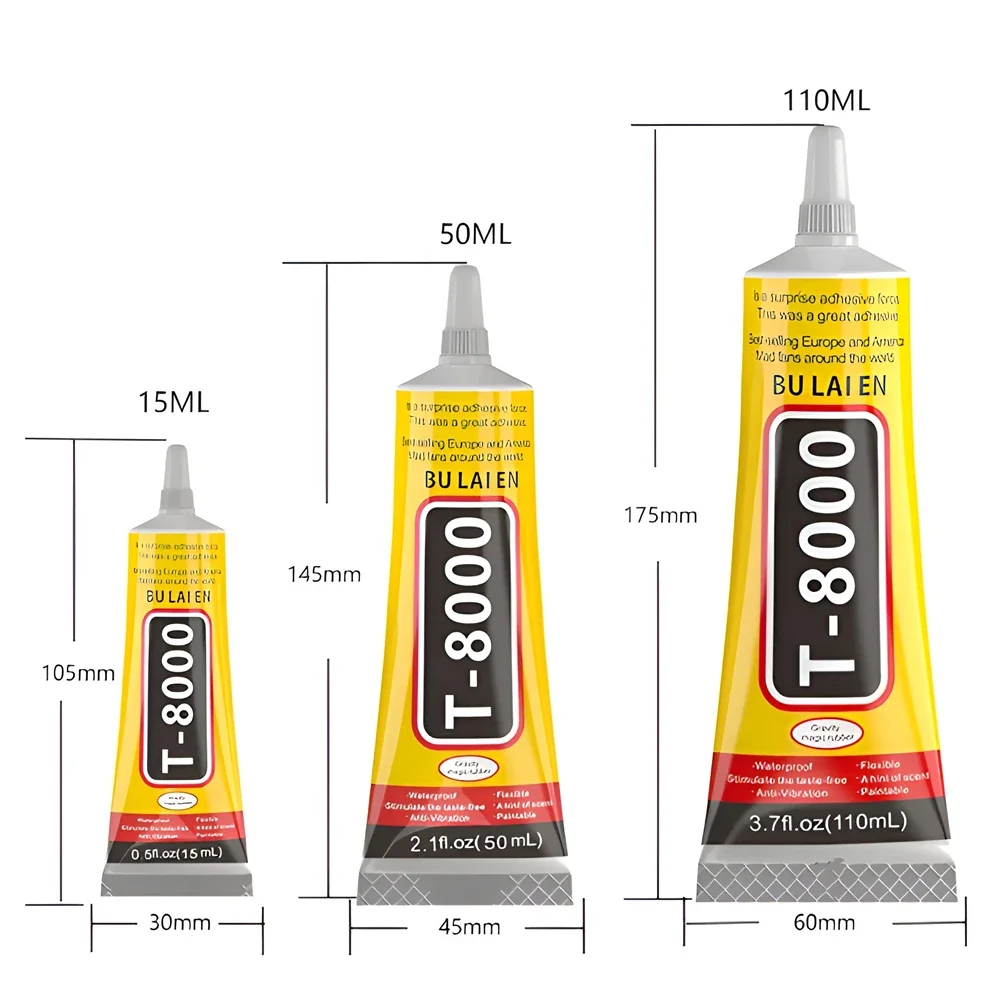 هاتف محمول إصلاح لاصق شاشة الهاتف الغراء T8000 اله...