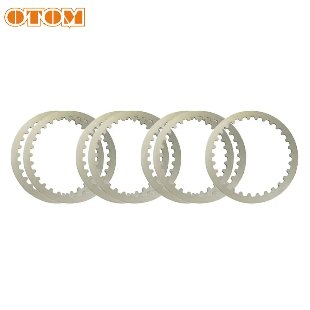 

OTOM Universal Motocycle Clutch Plates NC450 Engine Clutch Friction Disc Steel Plates (7 Pcs) For ZONGSHEN NC450 KAYO T6 K6 BSE