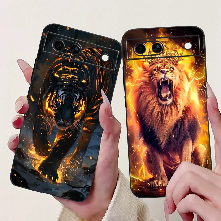 Stylish Shockproof Soft TPU Phone Case with Cool Design Pattern
